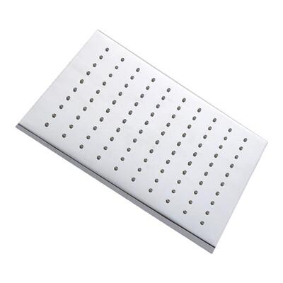 方形黄铜顶喷浴室大淋浴花洒喷头