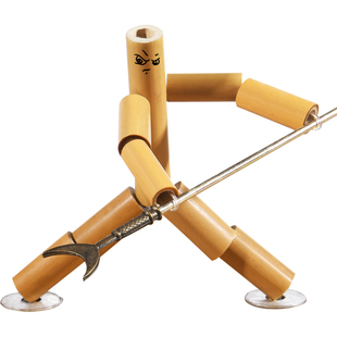 竹节人对战玩具六年级手工豪华版桌子擂台上册双人材料包小学生