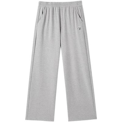 太平鸟女装年冬季款品质针织直筒裤A1GBE4278