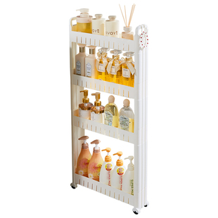 7公分9cm10卫生间马桶门后超窄缝隙柜冰箱边侧面收纳夹缝置物架储