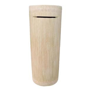 竹筒存钱罐成人儿童超大竹筒储存罐竹子家居饰品天然楠竹竹制储蓄