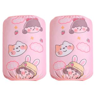 袖套宝宝儿童2023新款防水可爱卡通女孩防油秋冬季护袖羽绒服耐磨