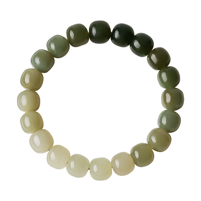 新中式国风和田玉手串天然玉手链