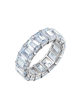 爱心排钻方钻椭圆戒指50分鸽子蛋