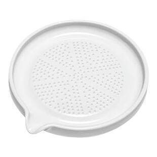 日本蒜泥研磨器陶瓷姜泥土豆泥研磨器辅食果泥粉碎器细腻蒜蓉姜蓉