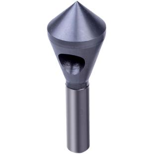 含钴90度斜孔倒角器 内孔去毛刺倒角刀 铝用单刃45°金属锪钻钻头