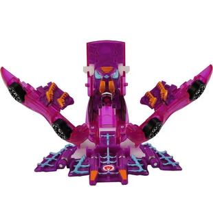 【送车库】韩版动画片魔幻玩具变形威甲弹跳车神卡片全套钢铁巨神