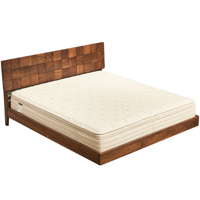 北美黑胡桃木实木床设计师款双人