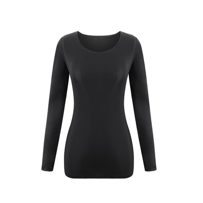 保暖内衣女薄款打底衫高弹秋衣