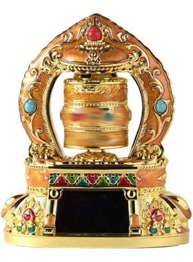 语狮子缩微胶片楞观严转汽车摆件