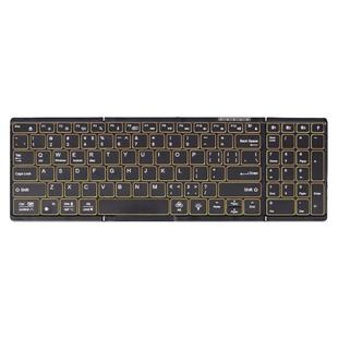 HUKE虎克无线蓝牙折叠键盘七色背光有线连接支持全系统连接适用苹果mac手机iPad平板华为电脑台式键鼠套装