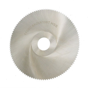 猪蹄骨头肉超薄高速钢切割锯片110铝铜管塑料4寸木工角磨机圆锯片