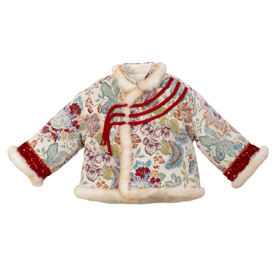 儿童新中式国风夹棉外套拜年服