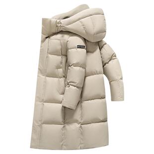 【王一博同款】【漫步系列】鸭鸭羽绒服2025秋冬新品中长款外套S