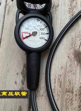 台湾原产潜水二联表 深度表残压表压力saekodive潜水仪表正光