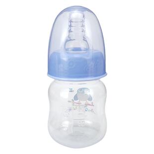 婴儿食品级PP塑料喝果汁小奶瓶60ml迷你耐摔防摔耐高温不含双酚A