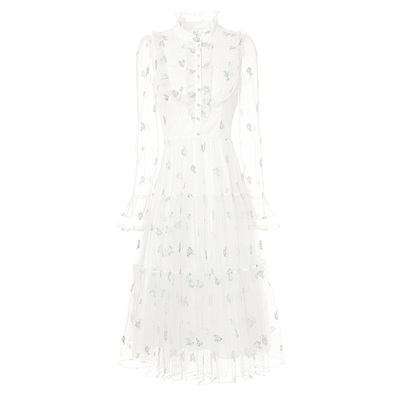 艾丽丝粉色甜美公主2022夏季新款