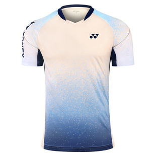 YONEX尤尼克斯羽毛球服女套装男速干衣yy短袖上衣110374情侣队服