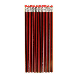 正品中华铅笔6151带橡皮头HB铅笔批发 正宗中华牌木制小学生铅笔