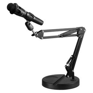 桌面悬臂式麦克风支架主播直播电容话筒架台式多功能通用防震固定