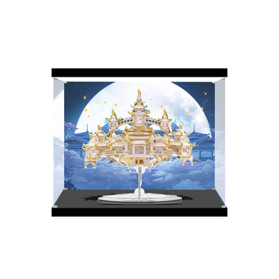拼酷广寒宫月宫3d拼图模型展示盒