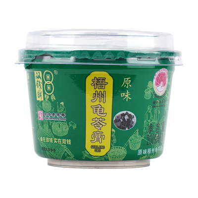 双钱广西梧州原味龟苓膏