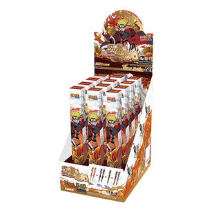 卡游火影忍者中性笔水笔学生用高颜值佐助盲盒笔正版文具按动笔男