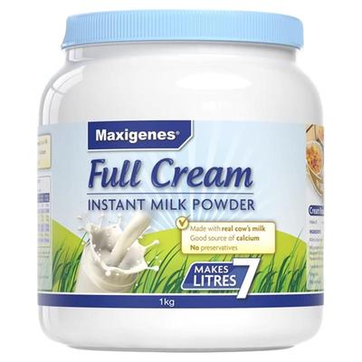 澳洲美可卓蓝胖子全脂学生牛奶粉中老年高钙早餐脱脂奶早餐奶1kg