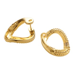 [新品]RSNY钻石纹链条耳环现代潮流设计感女款纯银针高级耳饰耳钉