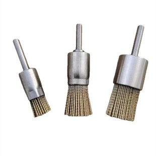 多股钢丝笔刷加硬扭丝笔刷焊接疤打磨抛光刷金属去毛刺钢丝刷磨头