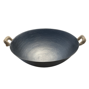 纯正铸铁生铁锅老式农村柴火灶大铁锅土灶台燃气用家用加厚户外炖