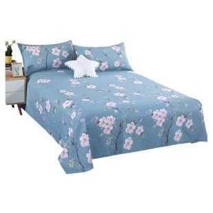 【太厚,铺床很平整】老粗布床单单件纯棉加厚棉麻亚麻学生宿舍