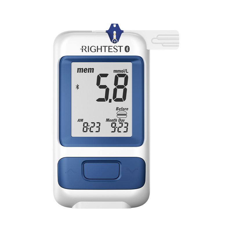 智能蓝牙血糖仪华广瑞特黄金电极