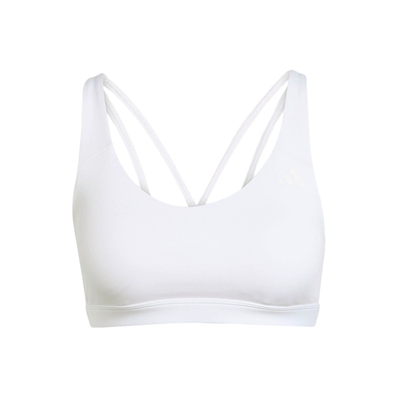 adidas阿迪达斯秋女中强度瑜伽普拉提速干裸感凉爽运动内衣JL5490