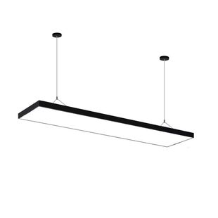 超亮LED长条灯办公室吊灯方通铝格栅吊顶超市健身房展厅商用吊灯