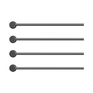 德希顿7042免打孔毛巾架置物收纳台卫生间浴室中古挂件壁挂浴巾架