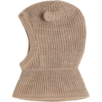 HM童装男婴女婴25冬季帽子休闲舒适柔软罗纹抓绒衬里头套1164284