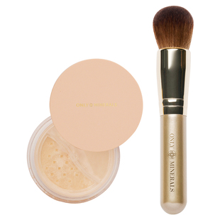 OnlyMinerals矿物素颜散粉遮瑕隔离控油持久定妆粉底化妆品om蜜粉
