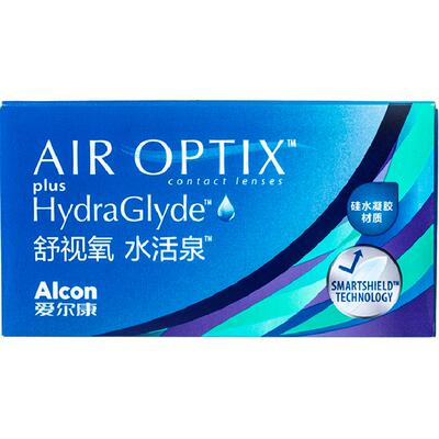 爱尔康硅水凝胶隐形眼镜高透氧