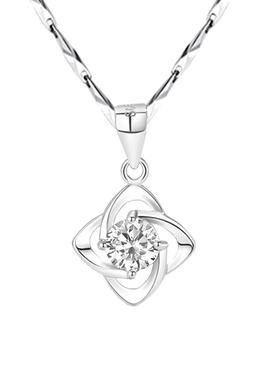 Name.s四叶草项链999足银