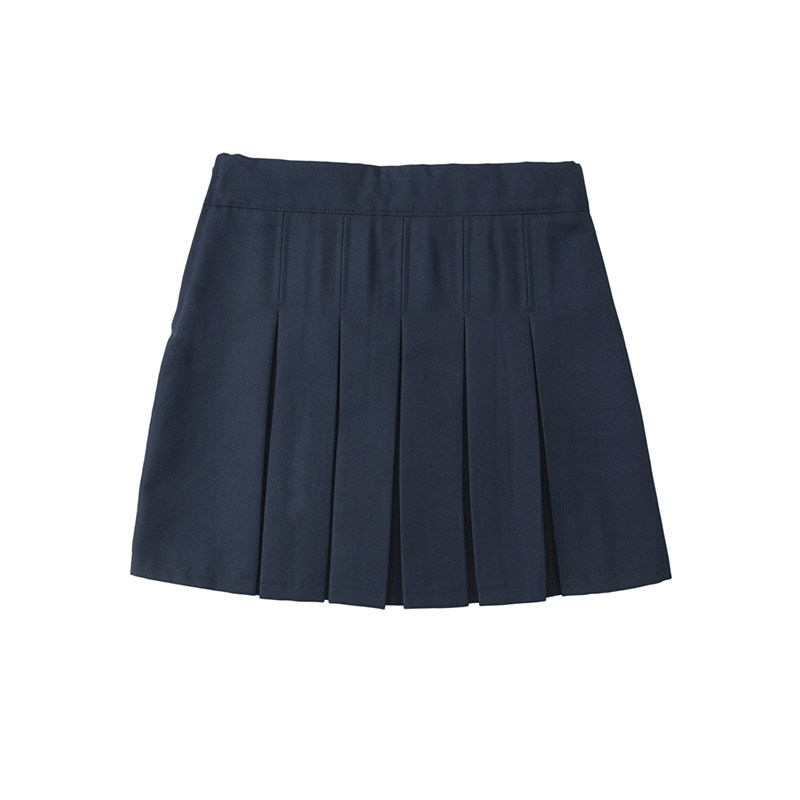 卡其色裙子女童制式校服半身裙