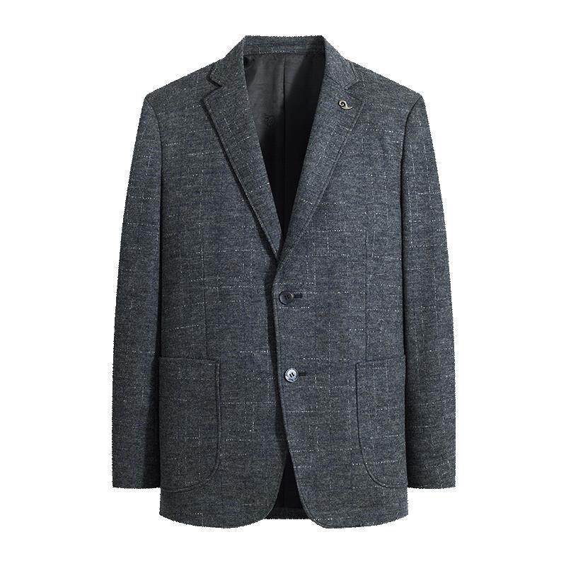 绵羊毛红豆西服春秋休闲正装