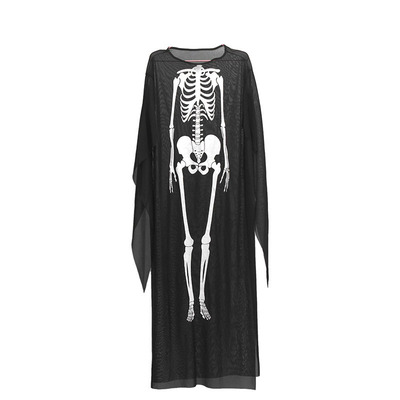 现货秒发-恐怖骷髅骨架衣