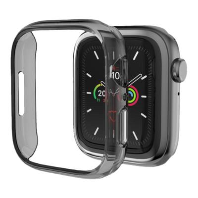 AppleWatchS9手表壳透明半包镂空