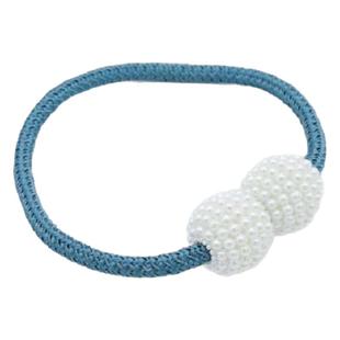 磁吸珍珠窗帘绑带一对装绑绳窗帘扣环扣绑饰床帘收纳绳免打孔扎束