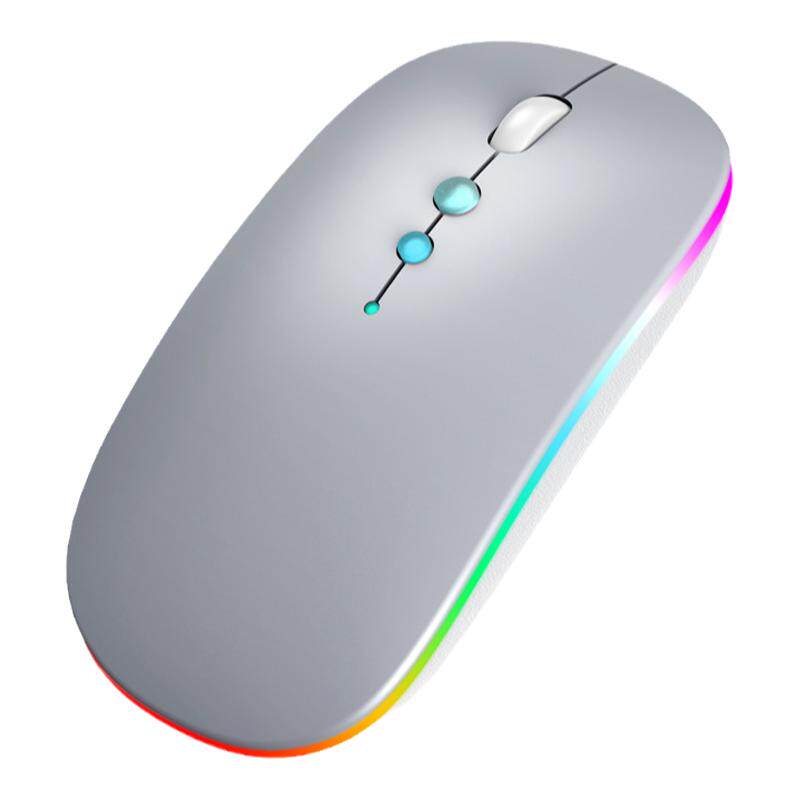 适用于苹果无线鼠标笔记本电脑typec接口充电静音macbookAirM1234