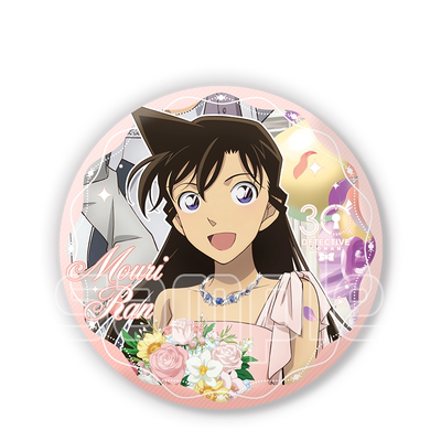 名侦探柯南动漫30周年贺图系列安室透怪盗基德周边双闪大徽章吧唧