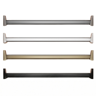 索菲亚衣柜铝合金挂衣杆衣柜内橱柜衣橱挂杆柜子通横杆法兰衣架