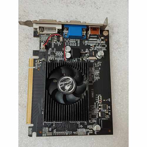 七彩虹GT610 2GD3显存 拆机件，VGA DVI HD