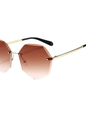 2026新款无框防紫外线女太阳镜